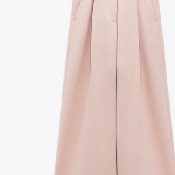 Zara plush pink dress pant - Picture 2 of 2